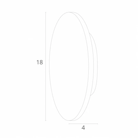 Настенный светильник Arte Lamp Nimbo A1510AP-1GY