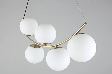 Подвесной светильник Omnilux Acciano OML-94903-05 (220V, на тросе, шарики)