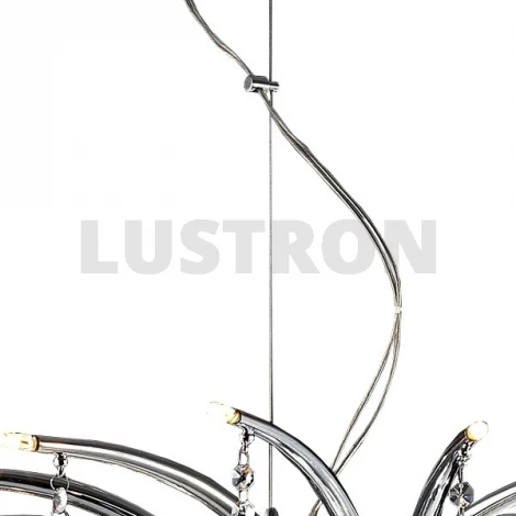 Подвесная люстра N-Light MD2310 MD2310/20 chrome, white crystal ASFOUR