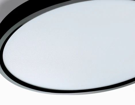 Потолочный светодиодный светильник круглый с подсветкой Ambrella Orbital Air FZ3055 (220V, круглые, IP44)