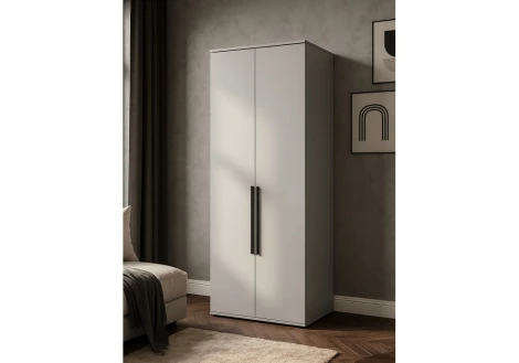 Шкаф Филеста 2-ств. шиншилла серая 664900