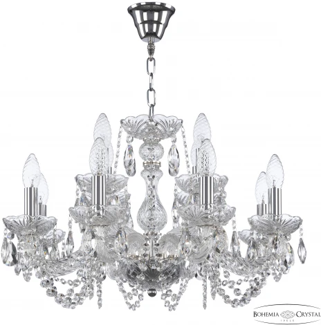 Подвесная люстра Bohemia 119 119/8+4/200 Ni