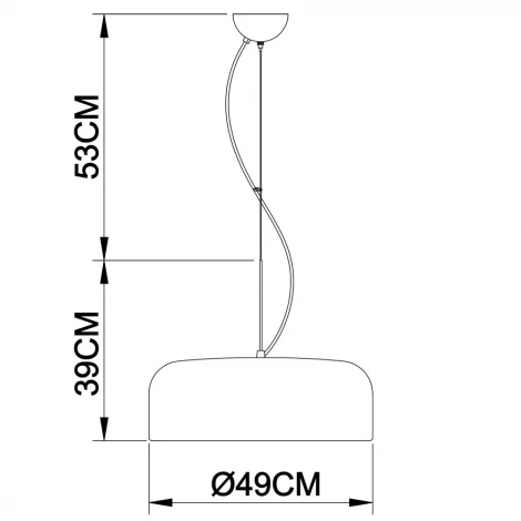 Подвесной светильник Arte Lamp Paleolus A3401SP-3BK