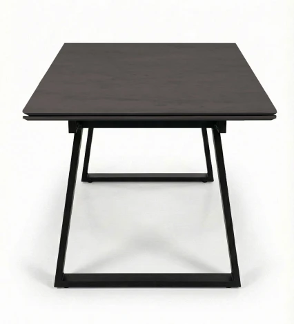 Стол DikLine DZ160 хромикс бронза/черный (2 уп.) 00-00083507