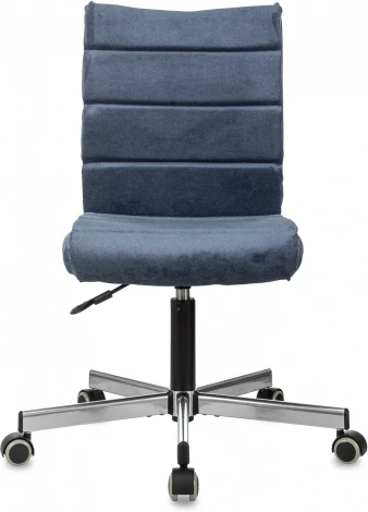 Кресло Бюрократ CH-320M синий Light-27 крестов. металл пластик черный