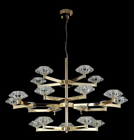 Подвесная люстра Crystal Lux REBECA SP5+10+5 GOLD