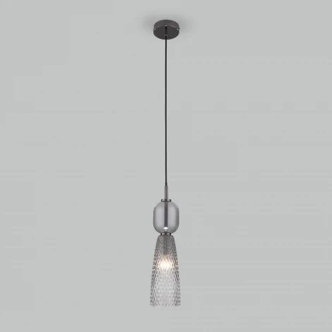Подвесной светильник Eurosvet Glossy 50211/1 дымчатый