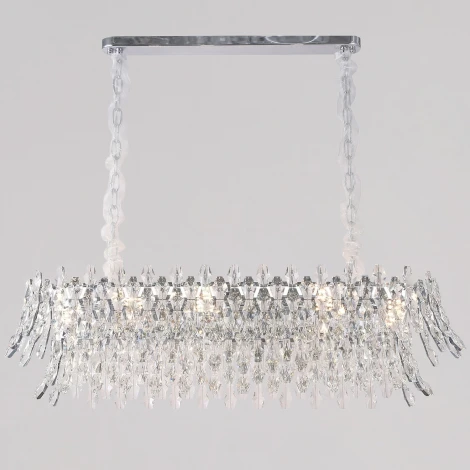 Подвесная люстра хрустальная ILLUMICO IL5150-900LZF-25 CH ELITE