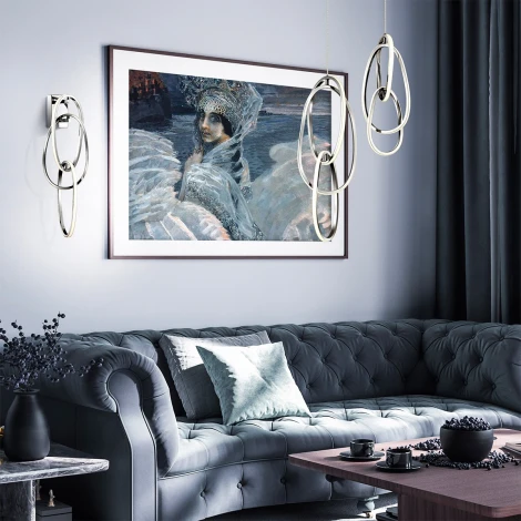 Бра Odeon Light Space 4891/33WL (LED, 220V, кольцо)