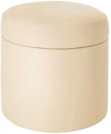 Пуф Barrel малый ОГОГО (арт.329877), (Экокожа/Бежевый)