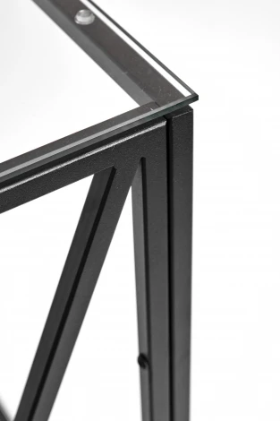 Консольный стол AllConsoles 1033-CB clear черный муар