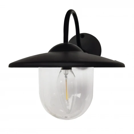 Светильник настенный на солнечной батарее с филаментной лампой, 1*АА Ni-Mh аккумулятор в/к. IP44 Uniel USL-F-152/PT200 LONDON