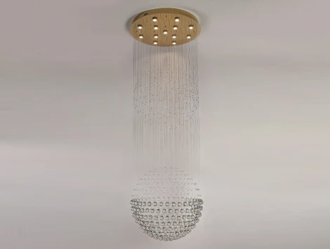 Потолочный светильник круглый Newport 8100 8113/300 gold NEW