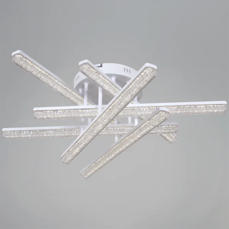 Потолочная люстра светодиодная на штанге с регулировкой цветовой температуры, яркости и ночным режимом Reluce 78290-0.3-06 WH