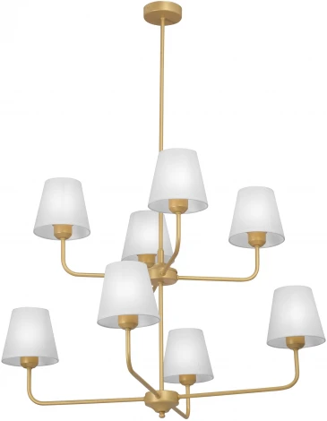 Потолочная люстра на штанге Vitaluce V3923-8/8PL, 8xE14 макс. 40Вт (220V)