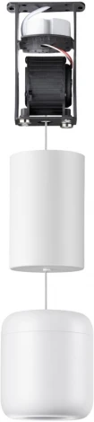 Подвесной светильник с механизмом регулировки высоты Novotech Lisse 359437 белый LED 10W 220V 3000K (на проводе, круглые)