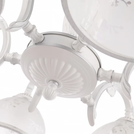 Подвесная люстра Arte Milano AM349737 349737/6 WT+SL (220V, на цепи)