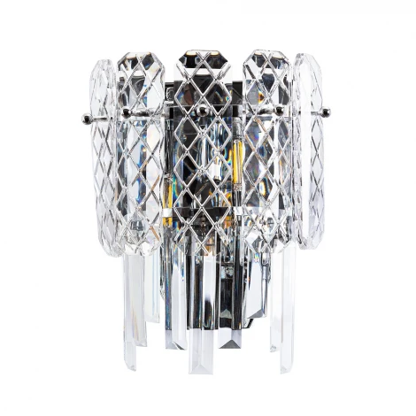 Бра Arte Lamp Nicoletta A1051AP-2CC (220V, хрусталь, подвески)