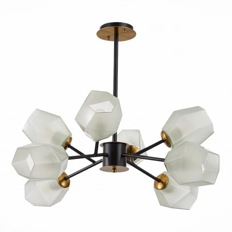 Потолочная люстра на штанге Evoluce Terramo SLE205102-08 (220V, шарики)