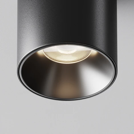 Накладной потолочный светильник Maytoni Alfa LED C064CL-8W4K-RD-B (220V, круглые)