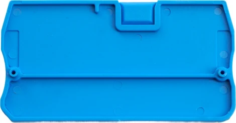 Торцевая заглушка для ЗНИ (синий) Stekker 49267