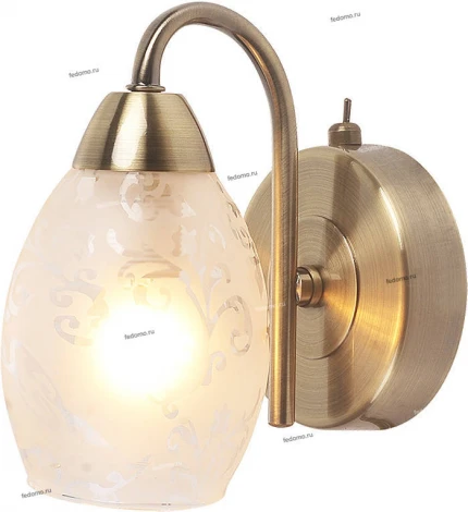 Бра IDLamp Carmina 201/1A-Oldbronze