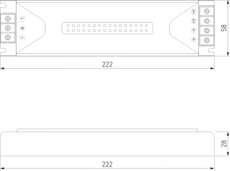 Блок питания Elektrostandard 95065/00 400W 24V IP20