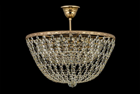 Потолочная люстра на штанге хрустальная Arti Lampadari Nonna Nonna E 1.3.40.702 G