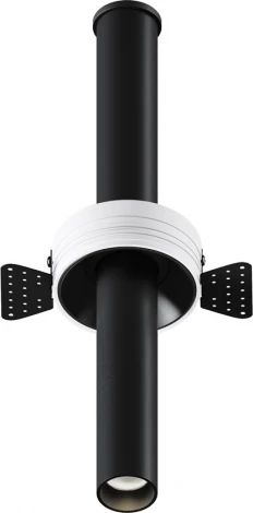 Встраиваемый светильник Maytoni Focus T C140TRS-L300-7W3K-B (LED, 220V, круглые)