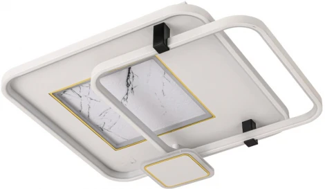 Потолочная люстра Lumion Aneko 6543/126CL черный, белыйLED 126W 3000-6000K 7098Лм 220V