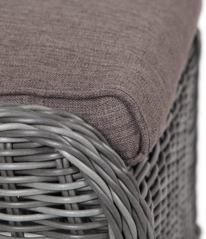 "Толедо" пуф плетеный, цвет графит 4SIS арт.УТ-00002575