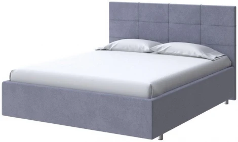 PROxSON Кровать Neo (Ткань: Велюр Casa Благородный серый) 120x200