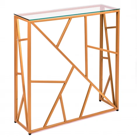 Консольный стол AllConsoles 1054-CG clear золотой