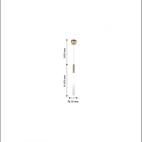 Подвесной светильник Favourite Tibia 2217-1P (LED, 220V, на проводе)