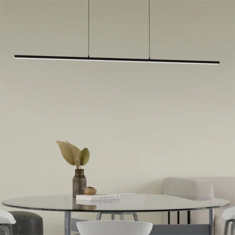 Подвесной линейный светодиодный светильник Lightera James LE107L-200B WIFI (Умный дом, Алиса, Маруся, голосое управление)