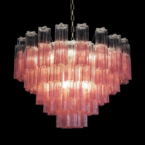 Подвесная люстар Loft It Murano 10580/800 Clear pink