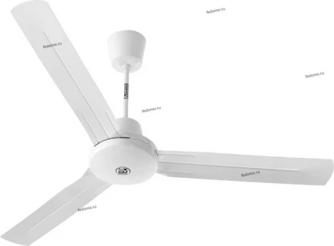 Вентилятор потолочный Vortice Nordik International Plus, 3 лопасти, белый