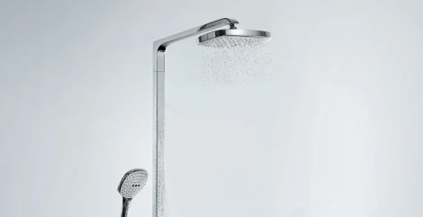 Душевая стойка Hansgrohe Raindance Select E 300 2jet 27128400 Showerpipe