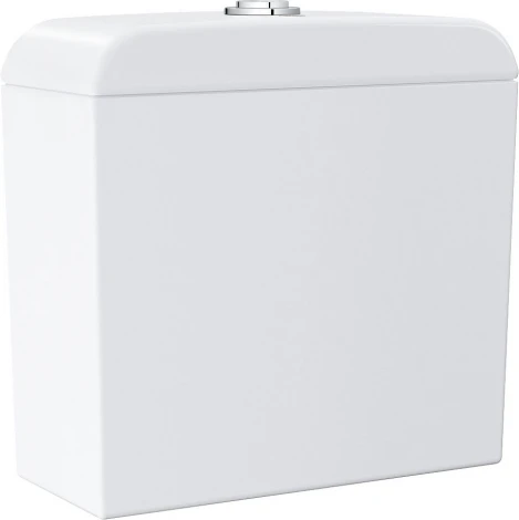 Унитаз напольный безободковый GROHE Euro Ceramic (без бачка и сиденья), альпин-белый (39338000)