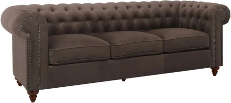 Диван Chester Classic ОГОГО (арт.665432), (Ткань/Коричневый)