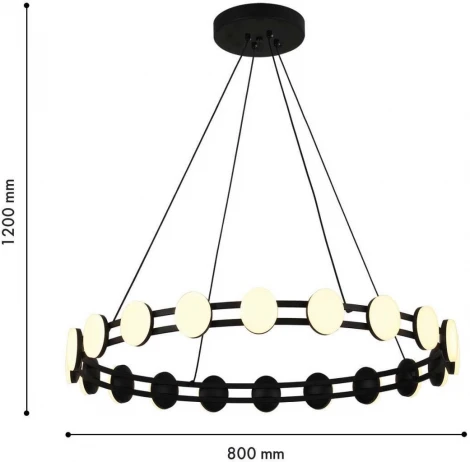Подвесной светильник F-Promo Moti 4601-8P (LED, 220V, на проводе)