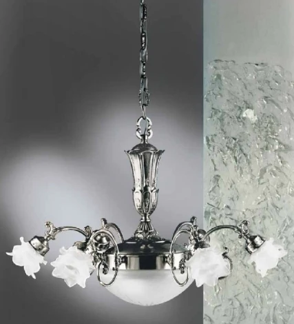 Подвесная люстра Nervilamp 2015 2015/6+2/ST (220V, на цепи)