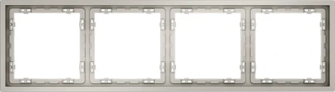 Рамка на 4 поста (кашемир) Voltum S70 VLS100403