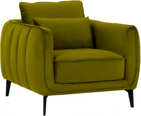 Кресло Amsterdam ОГОГО (арт.468468), (Ткань/Желтый)