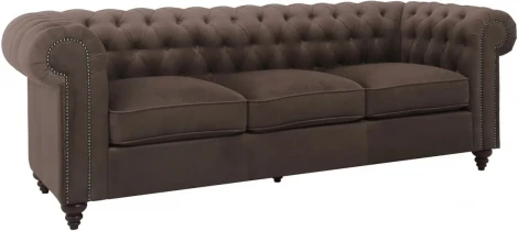 Диван Chester Classic ОГОГО (арт.665433), (Ткань/Коричневый)