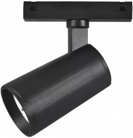 Трековый светильник магнитный 48V iLedex Vision48/25 4825-048-D70-20W-36DG-3000K-BK (круглые)