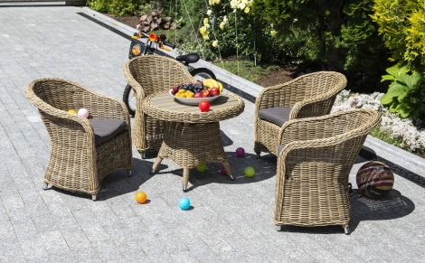 "Тильда" обеденная группа детская плетеная 4SIS арт.УТ-00000385