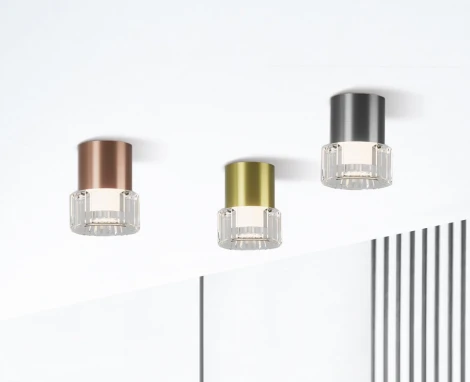 Потолочный светодиодный светильник Italline IT014-0202 gold (220V, круглые)