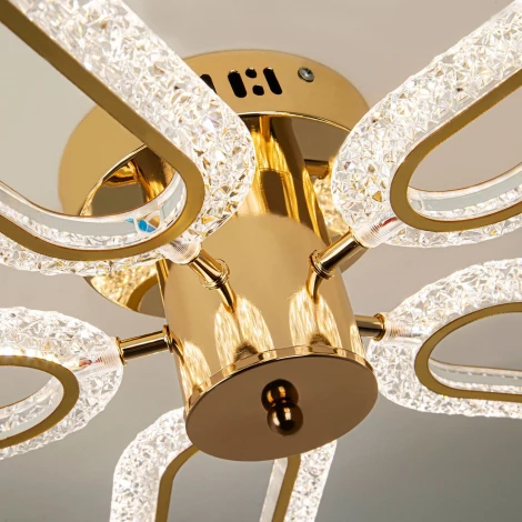 Потолочная люстра светодиодная с пультом с регулировкой цветовой температуры LED4U LED4U L8450-5