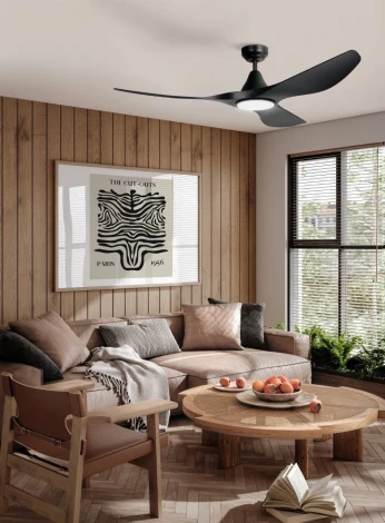 Потолочная люстра с вентилятором Eglo Portsea 35114 (LED, 220V, вертолет)